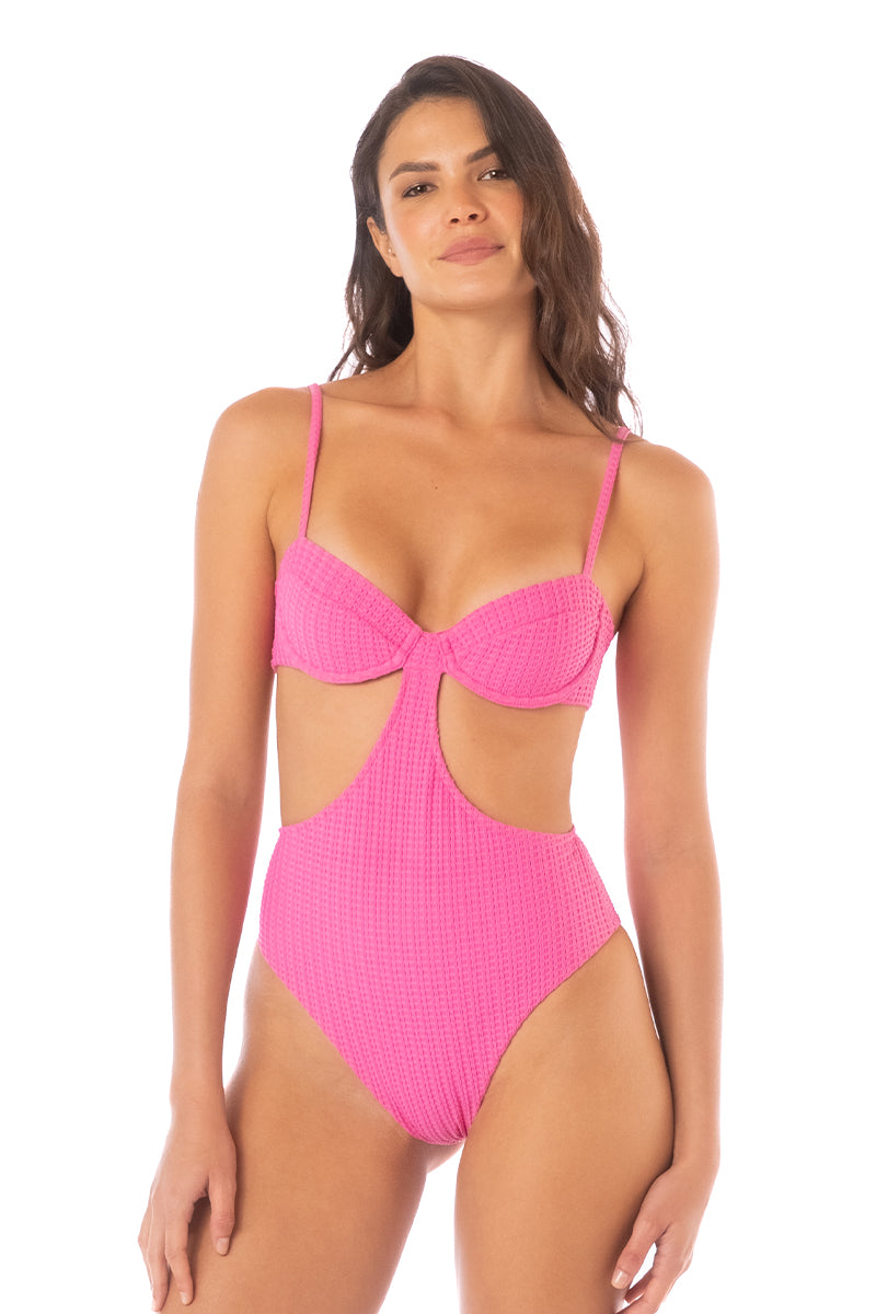 VESTIDO DE BAÑO ENTERO UNA PIEZA CONTROL DE ABDOMEN KAREN 92683