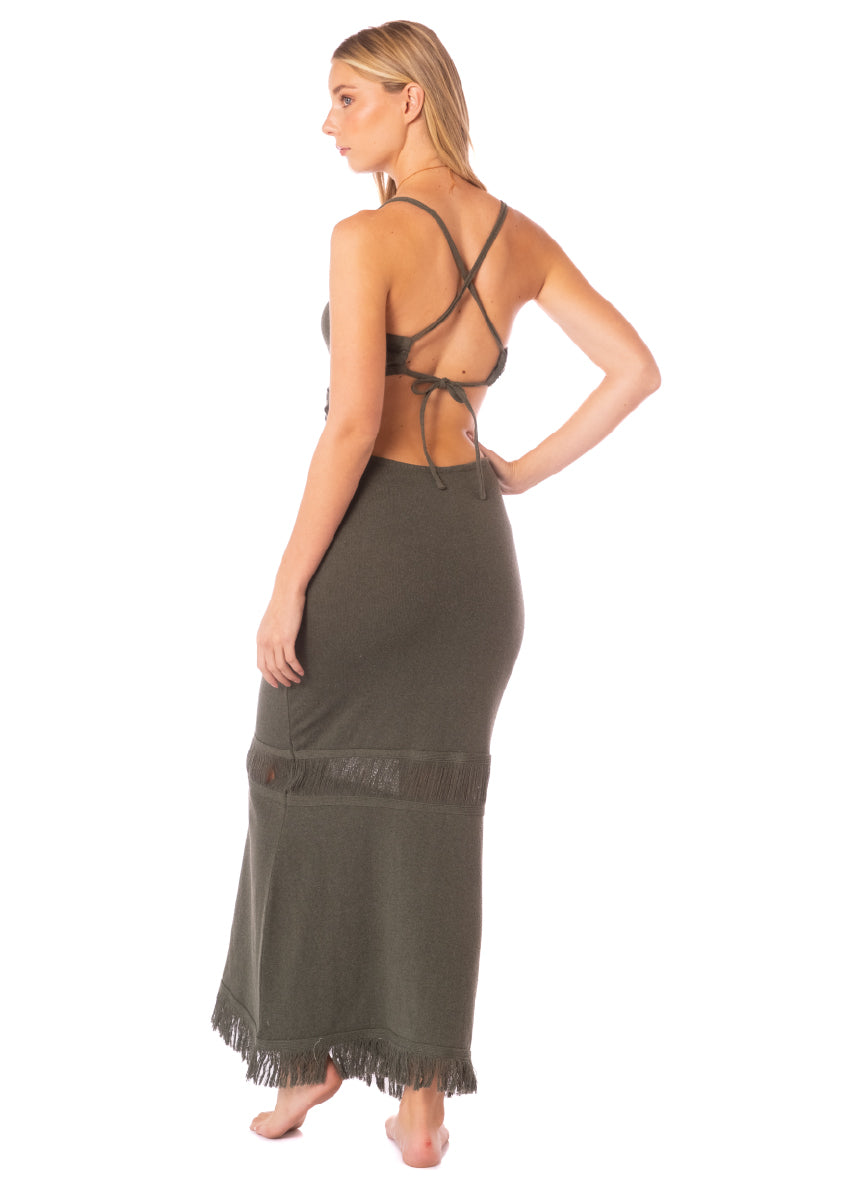 ROPA DE PLAYA VESTIDO LARGO TEJIDO GRETA 9360