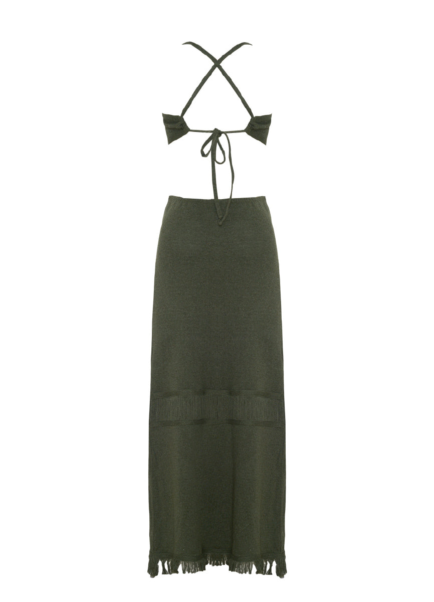ROPA DE PLAYA VESTIDO LARGO TEJIDO GRETA 9360