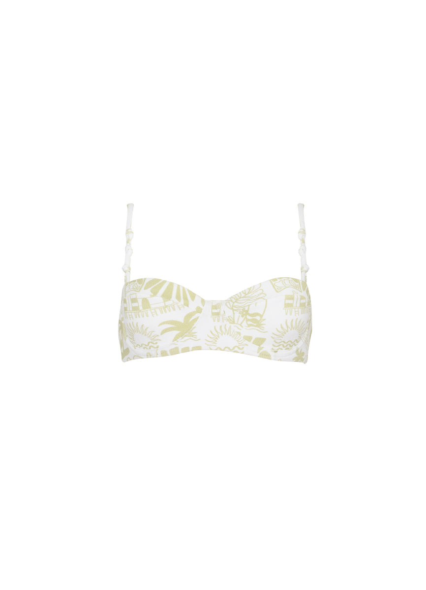 VESTIDO DE BAÑO BIKINI TOP STRAPLESS SUNNY 93936