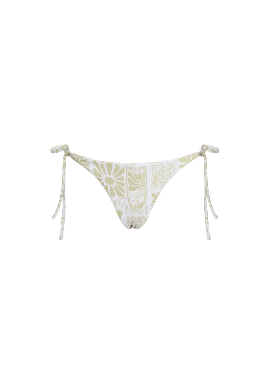 VESTIDO DE BAÑO BIKINI PANTY DE AMARRES KAI 93944