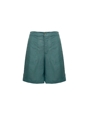 ROPA DE PLAYA SHORT CORTO EN LINO VALENCIA 9395