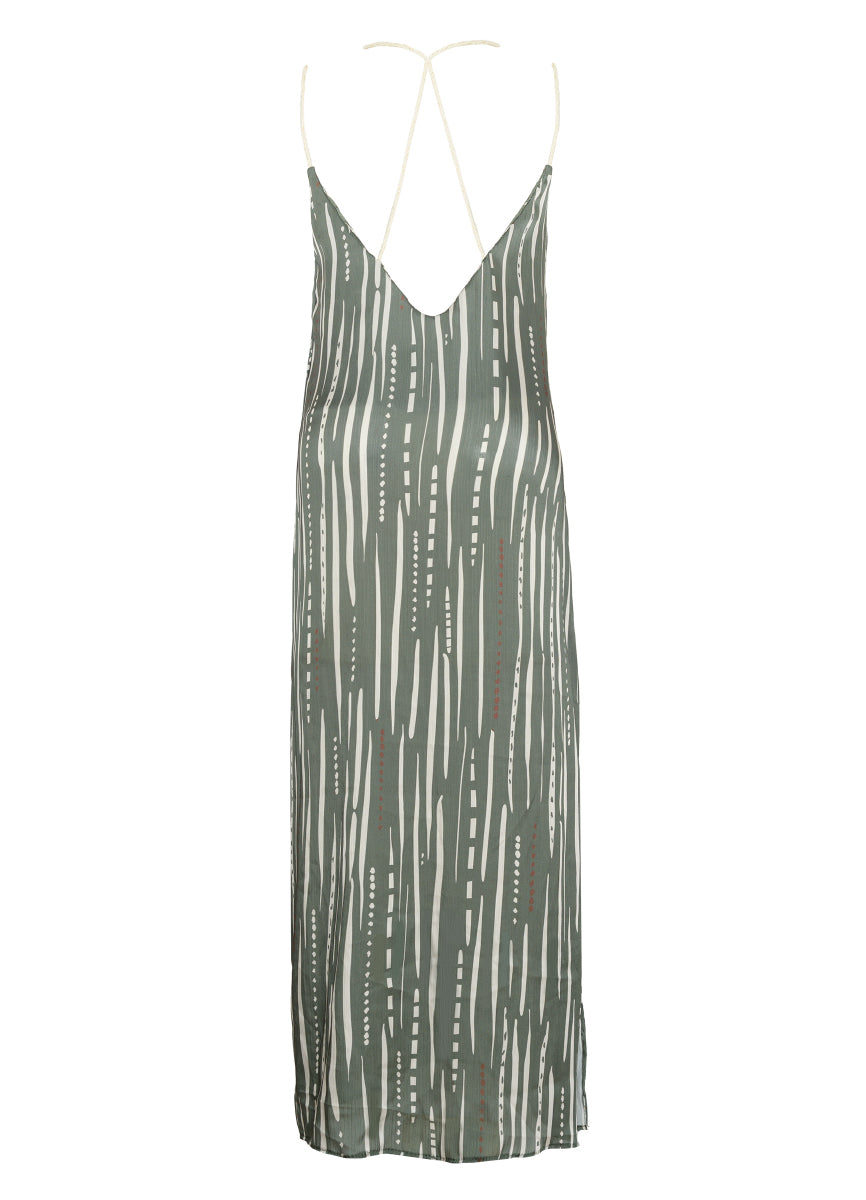 ROPA DE PLAYA VESTIDO LARGO CON ESCOTE EN ESPALDA AURELIA 9429