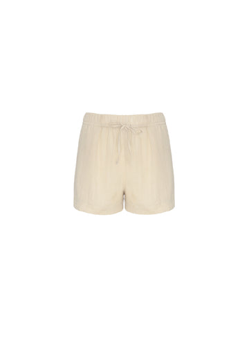 ROPA DE PLAYA SHORT CORTO EN LINO CUARZO 9462