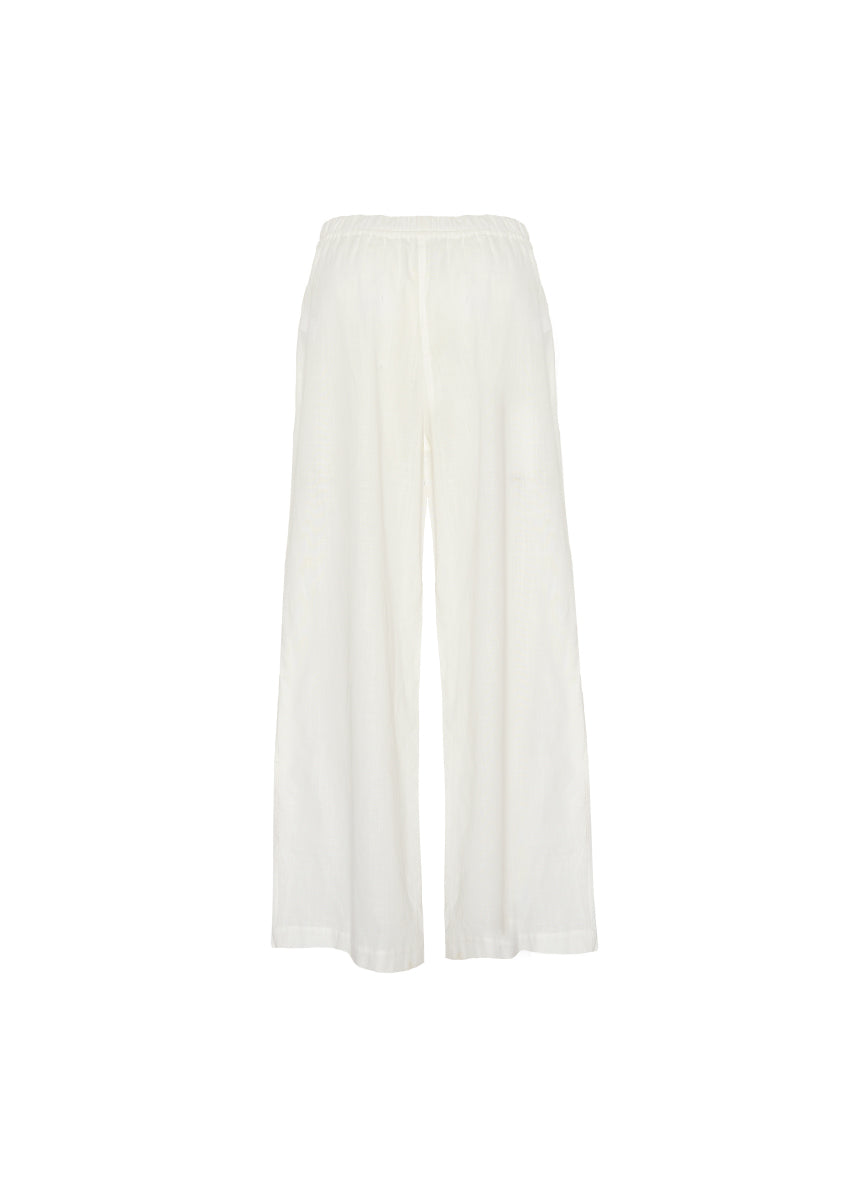 ROPA DE PLAYA PANTALON CORTE ANCHO EN LINO AGATHA 9467
