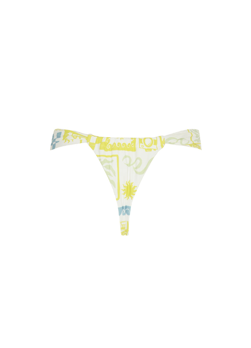 VESTIDO DE BAÑO BIKINI PANTY TELA ECO ALEXIA 94124