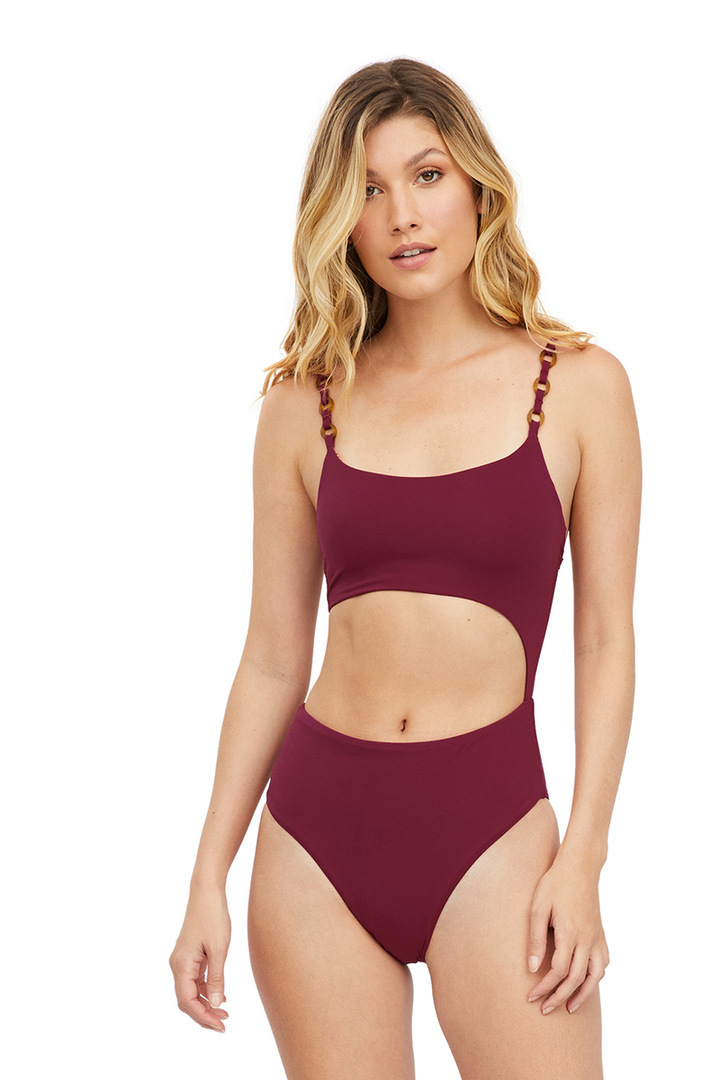 SOLID ROSSO CORALE CANDELA ONE PIECE 89903
