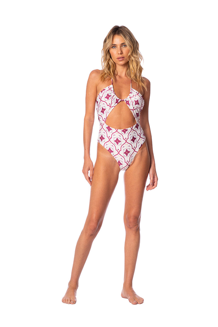PRINT LOTUS BELL ONE PIECE 91383