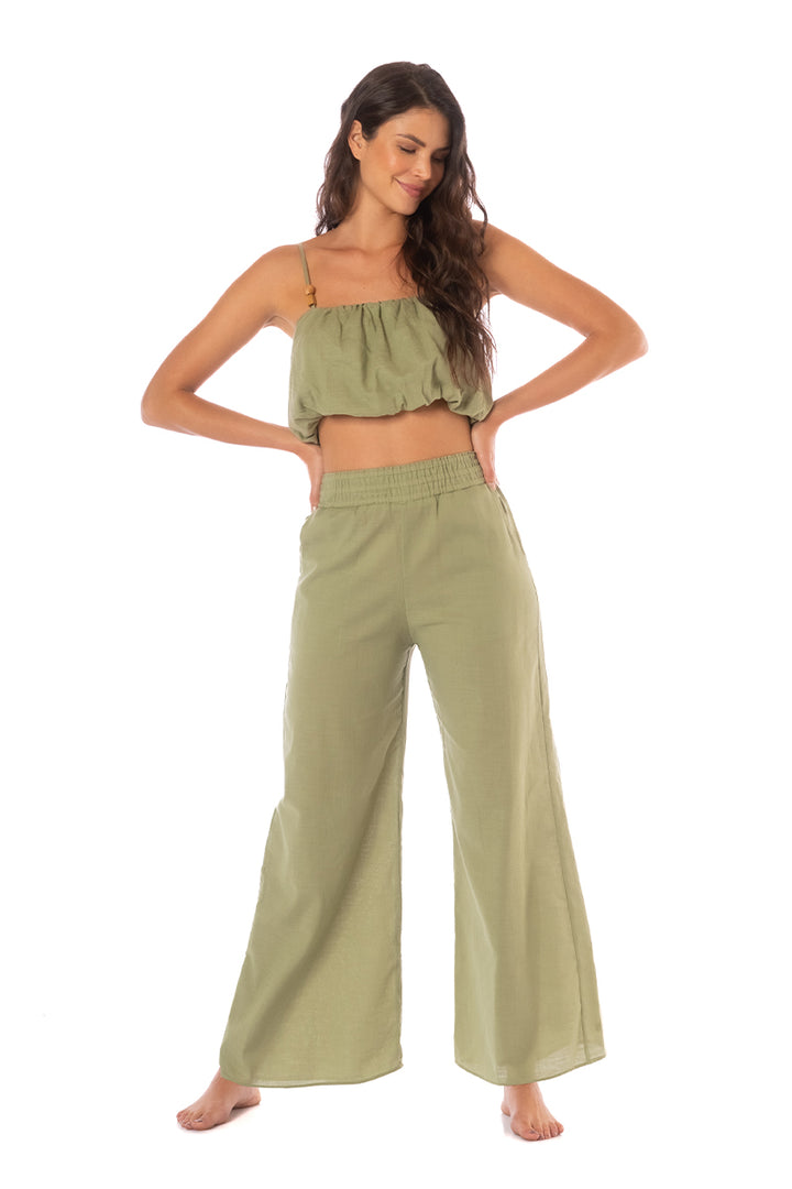 SOLID PASEO DEL SOL KASIE CROP TOP 9296