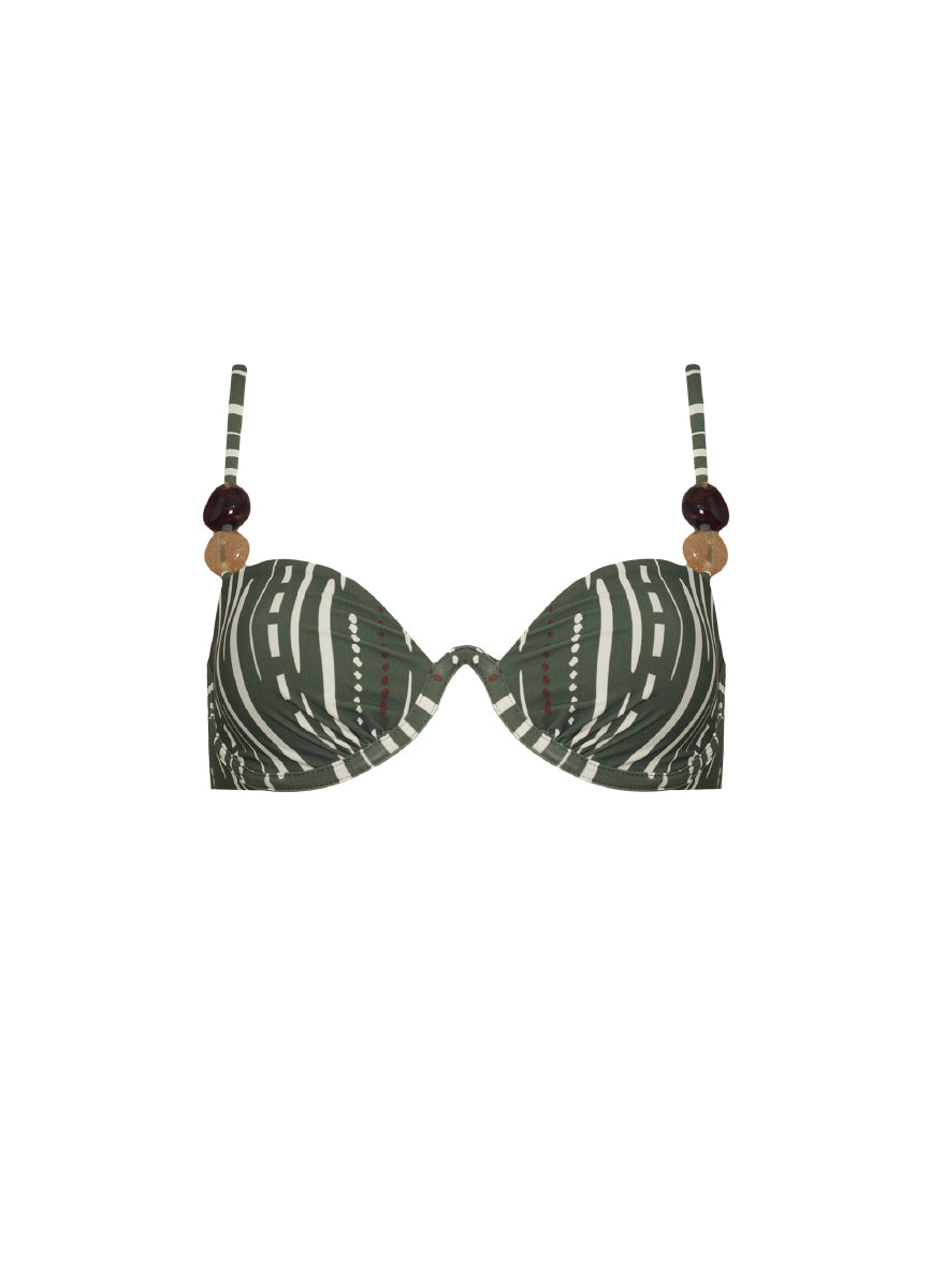 VESTIDO DE BAÑO BIKINI TOP CON VAILLA EVA 94036
