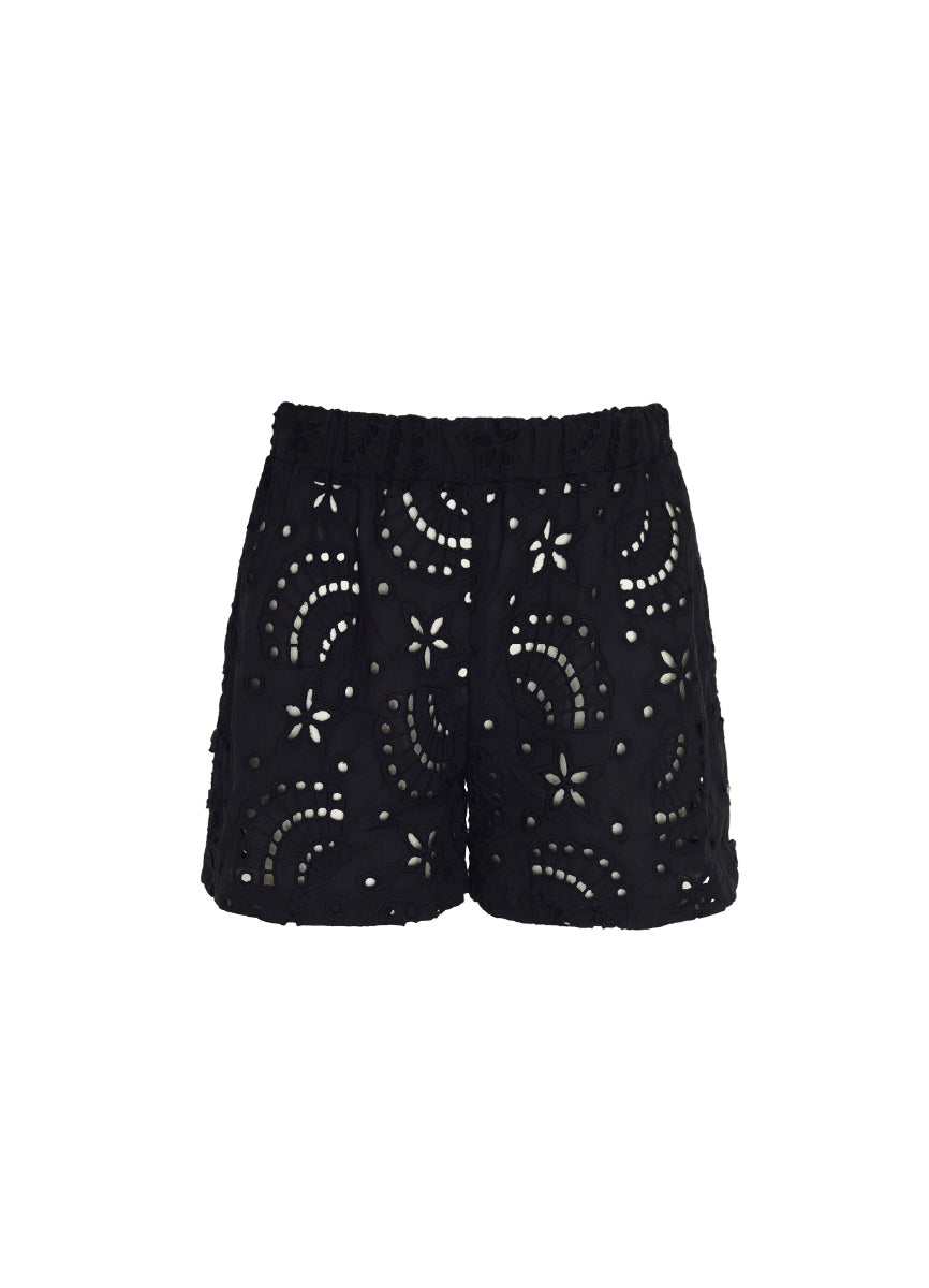 ROPA DE PLAYA SHORT CORTO CINTURA ALTA FLORA 9428