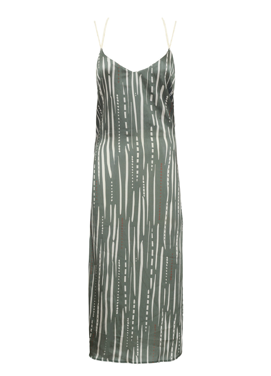ROPA DE PLAYA VESTIDO LARGO CON ESCOTE EN ESPALDA AURELIA 9429
