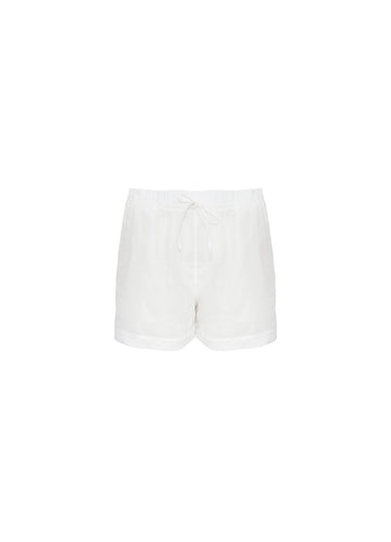 ROPA DE PLAYA SHORT CORTO EN LINO CUARZO 9461