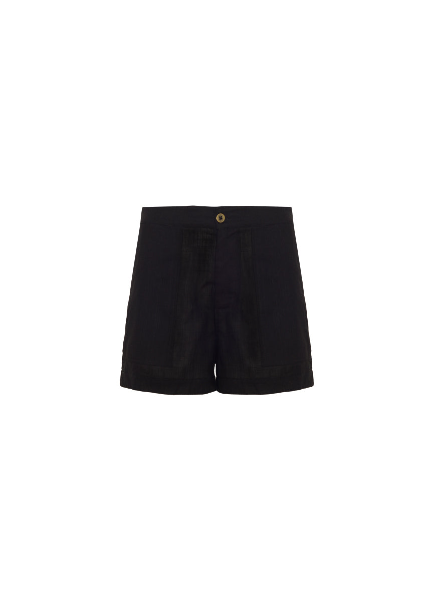 ROPA DE PLAYA SHORT CORTO EN LINO JADE 9466