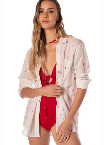CRIMSON HEAT ARABELLA SHIRT 9517