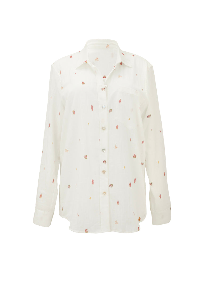 CRIMSON HEAT ARABELLA SHIRT   9517