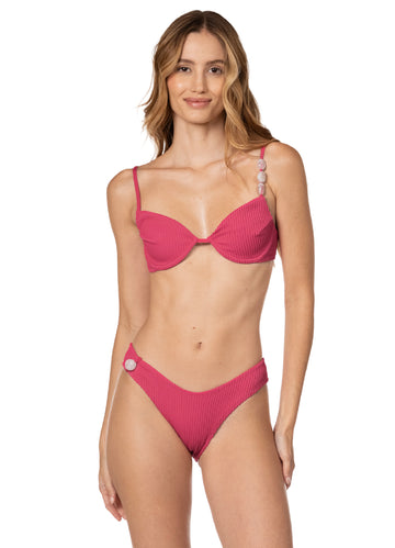 PINK LATITUDES FER TOP         97256