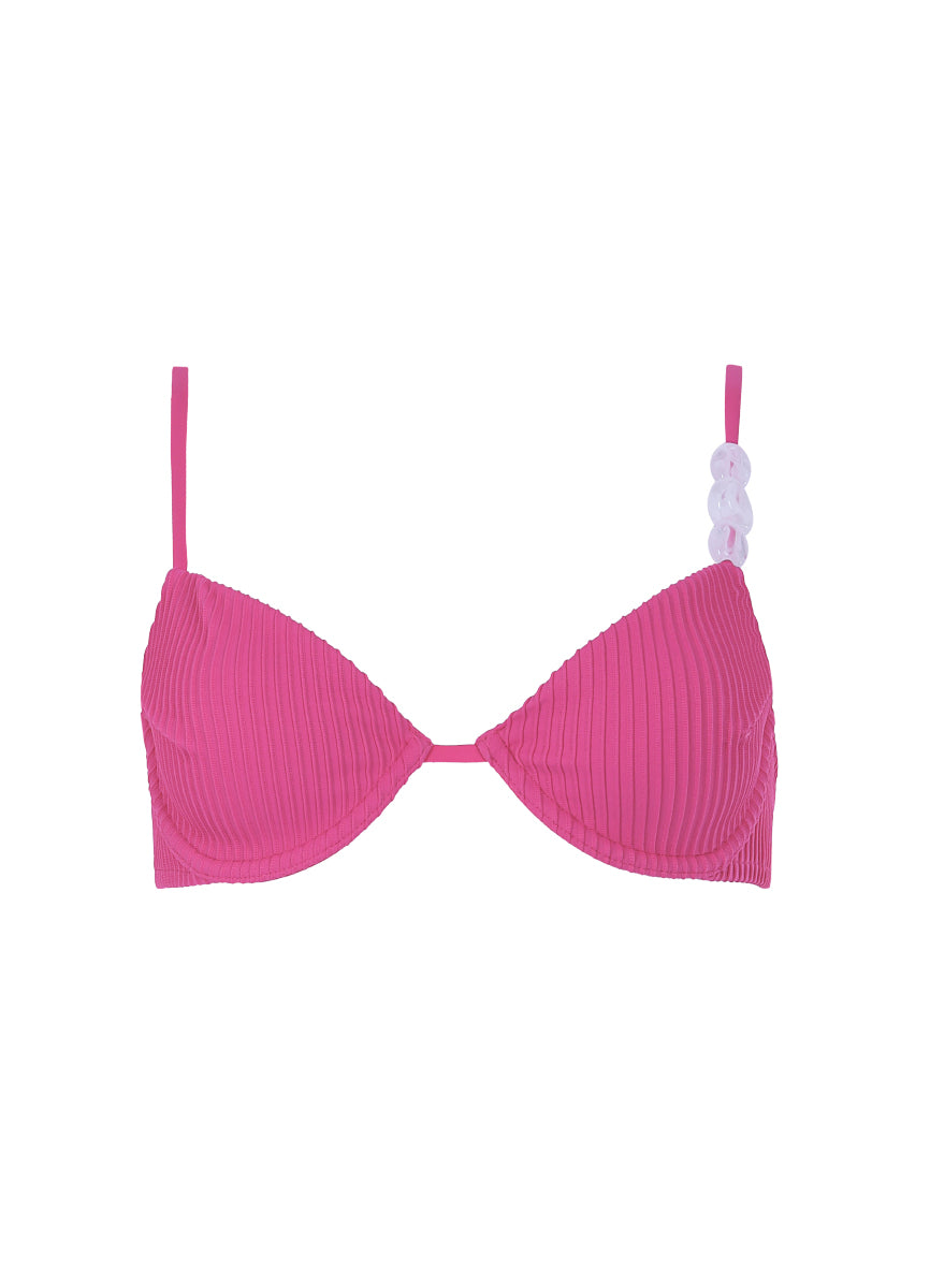PINK LATITUDES FER TOP         97256