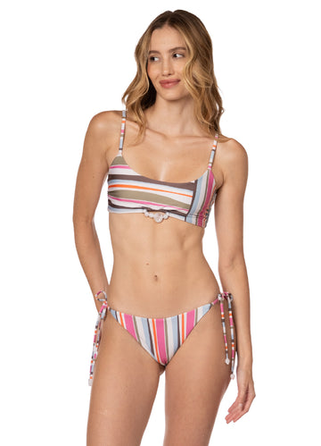 PINK LATITUDES ALDARA TOP       97286