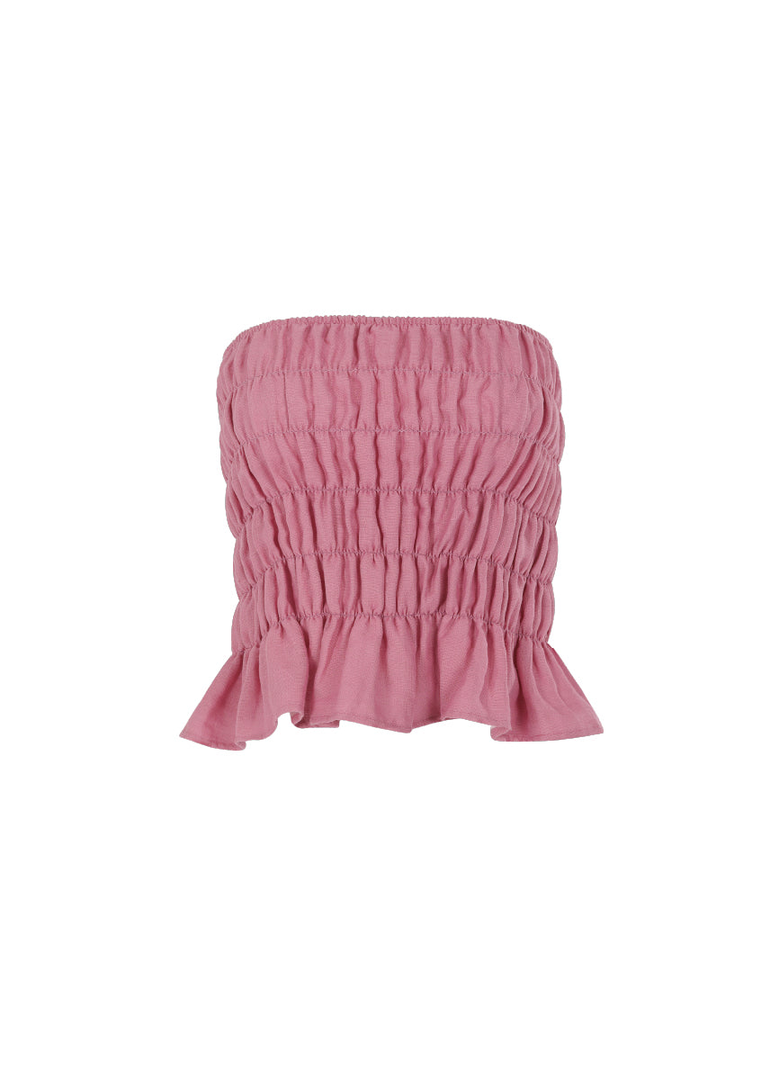 PINK LATITUDES AMIRA CROP TOP         9730