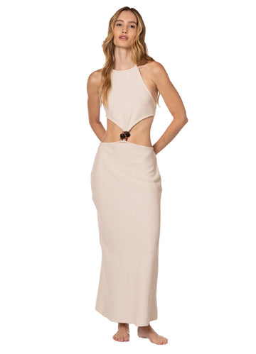 PINK LATITUDES IXORA DRESS        9733