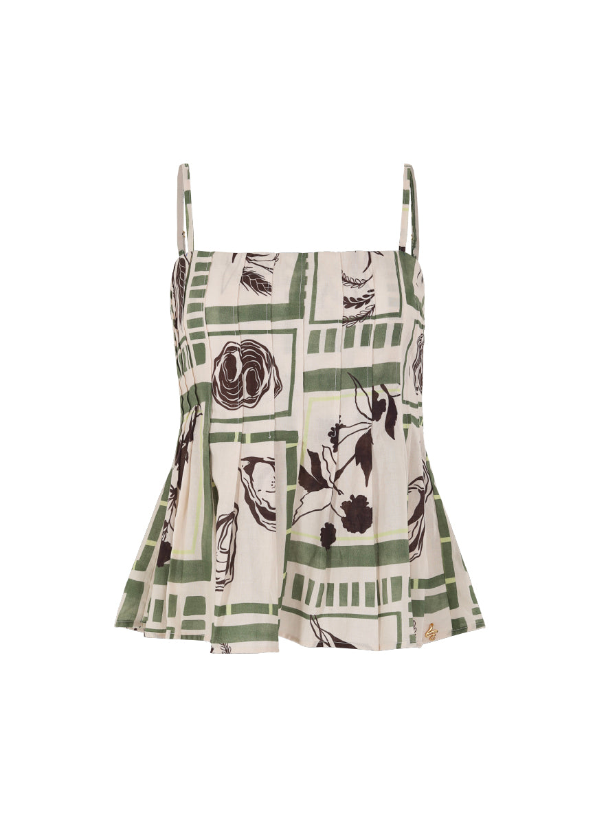 GREEN DREAMS DALIA SHIRT      9745