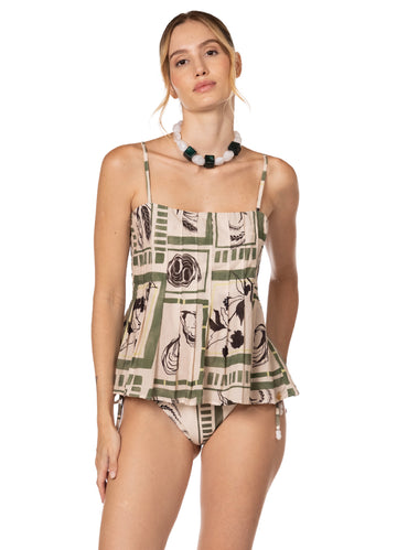 GREEN DREAMS DALIA SHIRT      9745