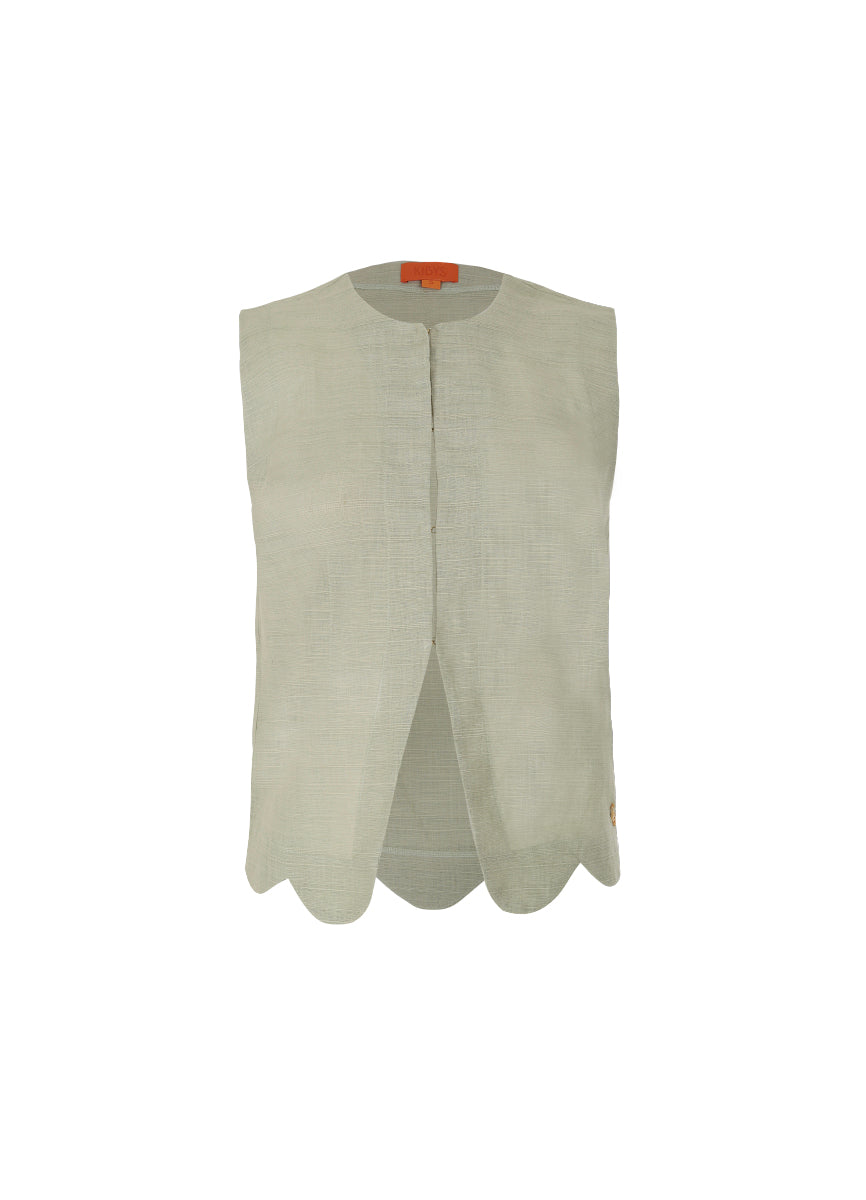 GREEN DREAMS DAFNE VEST      9749