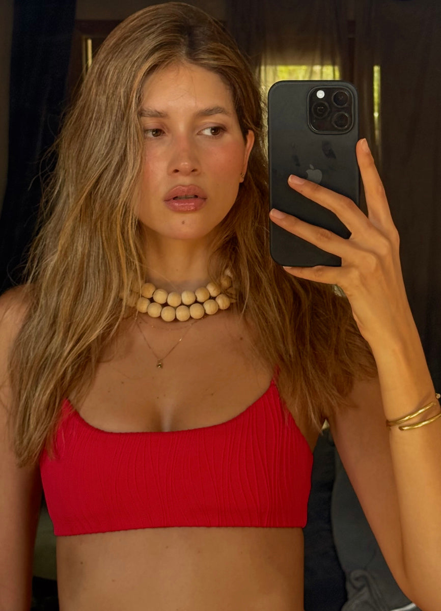 CRIMSON HEAT ALDARA TOP  94936