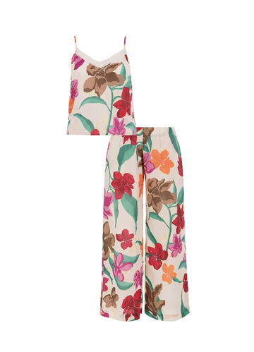 FLOWERS PIJAMA SET    23157
